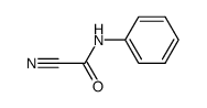 phenylcarbamoyl cyanide Structure
