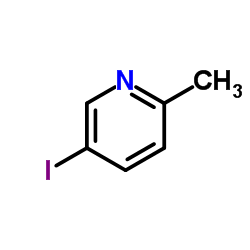 5-碘-2-甲基吡啶结构式