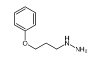 1-(3-苯氧基丙基)肼结构式