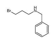 N-benzyl-3-bromopropan-1-amine结构式
