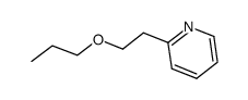 2-(2-propoxyethyl)pyridine Structure