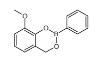 8-methoxy-2-phenyl-4H-benzo[1,3,2]dioxaborinine结构式