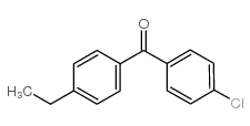 4-氯-4-乙基苯甲酮结构式