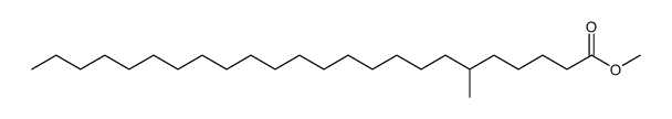 6-Methyltetracosansaeure-methylester结构式