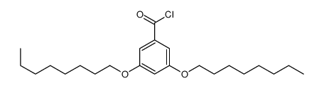 3,5-dioctoxybenzoyl chloride Structure