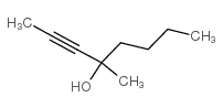 4-METHYL-2-OCTYN-4-OL Structure