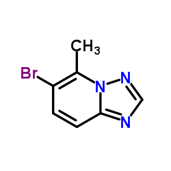 6-Bromo-5-methyl[1,2,4]triazolo[1,5-a]pyridine Structure