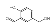 2-羟基-5-(羟基甲基)苯甲醛结构式
