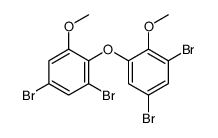 1,5-dibromo-2-(3,5-dibromo-2-methoxyphenoxy)-3-methoxybenzene Structure