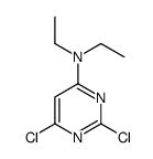 2,6-二氯-N,N-二乙基-4-氨基嘧啶结构式