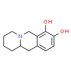 2H-Benzo[b]quinolizine-7,8-diol, 1,3,4,6,11,11a-hexahydro- (8CI) Structure