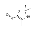 2,2,4-trimethyl-5-nitroso-3H-1,3-thiazole结构式
