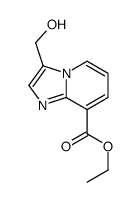 3-(羟基甲基)h-咪唑并[1,2-a]吡啶-8-羧酸乙酯结构式