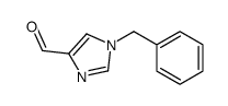 1-苄基咪唑-4-甲醛结构式