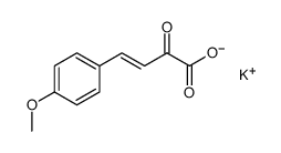 potassium 4-(4-methoxyphenyl)-2-oxobut-3-enoate结构式