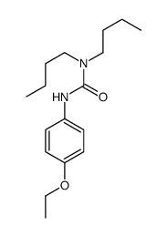 1,1-dibutyl-3-(4-ethoxyphenyl)urea结构式