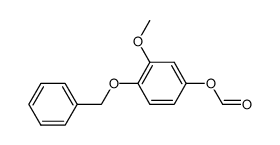 4-(benzyloxy)-3-methoxyphenyl formate Structure
