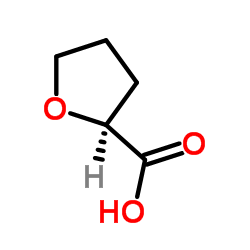 (S)-(-)-四氢呋喃-2-羧酸结构式