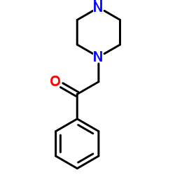 2-PHENYL-1-(PIPERAZIN-1-YL)ETHANONE Structure