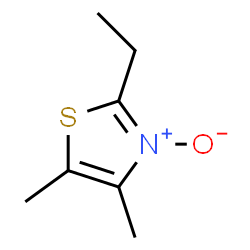 Thiazole,2-ethyl-4,5-dimethyl-,3-oxide structure