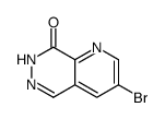 3-溴吡啶并[2,3-d]哒嗪-8(7H)-酮结构式