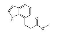 Methyl 3-(1H-indol-7-yl)propanoate Structure