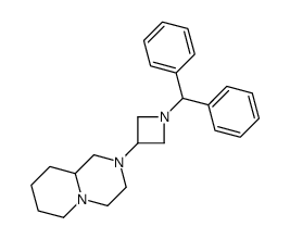 2-(1-benzhydrylazetidin-3-yl)-1,3,4,6,7,8,9,9a-octahydropyrido[1,2-a]pyrazine Structure