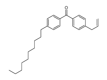 (4-decylphenyl)-(4-prop-2-enylphenyl)methanone结构式