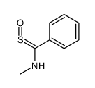 N-methylthiobenzamide S-oxide结构式