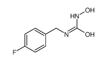 1-[(4-fluorophenyl)methyl]-3-hydroxyurea Structure