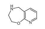 2,3,4,5-四氢吡啶并[3,2-f][1,4]噁氮杂卓结构式