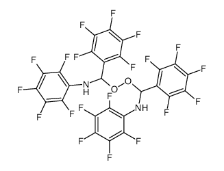 bis(α-pentafluoroanilino-2,3,4,5,6-pentafluorobenzyl)peroxide结构式