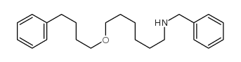 6-N-Benzylamino-1-(4'-phenylbutoxy)Hexane structure