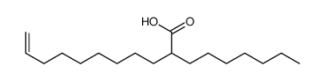 2-heptylundec-10-enoic acid Structure