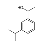 1-(3-propan-2-ylphenyl)ethanol结构式