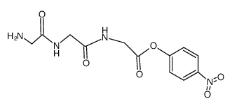 Diglycyl-glycin-<4-nitro-phenylester>结构式