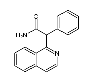 [1]isoquinolyl-phenyl-acetic acid amide结构式