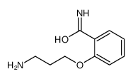 2-(3-氨基丙氧基)苯甲酰胺结构式