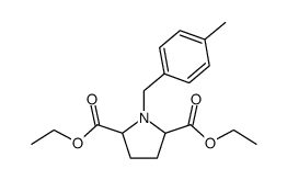 DIETHYL 1-(4-METHYLBENZYL)PYRROLIDINE-2,5-DICARBOXYLATE picture