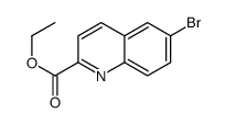 6-溴喹啉-2-羧酸乙酯结构式