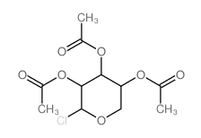 a-D-Xylopyranosyl chloride,triacetate (9CI) structure