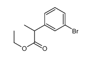 Ethyl 2-(3-bromophenyl)propanoate Structure