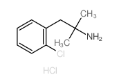 氯特胺结构式
