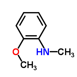 N-甲基-2-甲氧基苯胺结构式