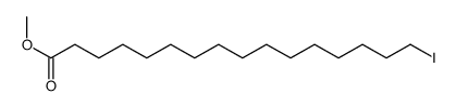 methyl 16-iodohexadecanoate结构式