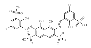 氯磺酚S结构式