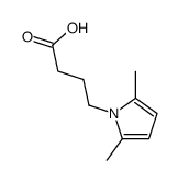 4-(2,5-dimethylpyrrol-1-yl)butanoic acid Structure