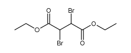 diethyl 2,3-dibromobutane-1,4-dicarboxylate结构式