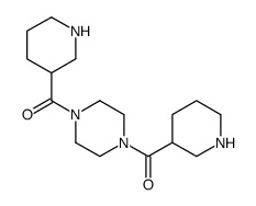 [4-(piperidine-3-carbonyl)piperazin-1-yl]-piperidin-3-ylmethanone Structure