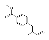 methyl 4-(2-methyl-3-oxopropyl)benzoate Structure
